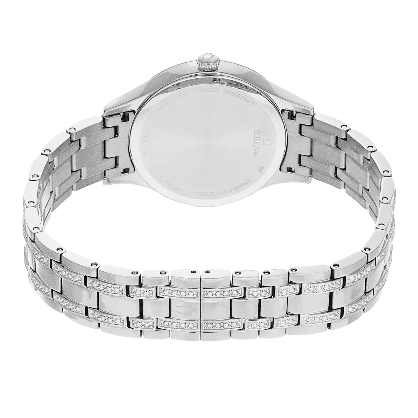Bulova Women's Crystal Watch & Bracelet Set