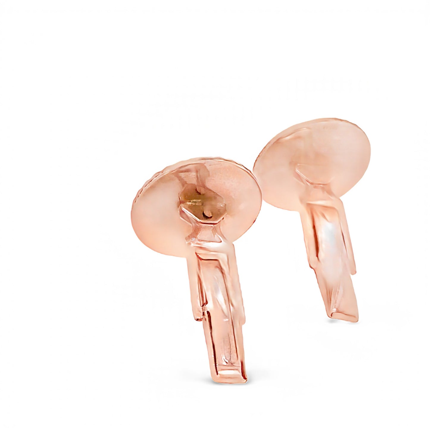14KT Solid Yellow Gold Cuff Links