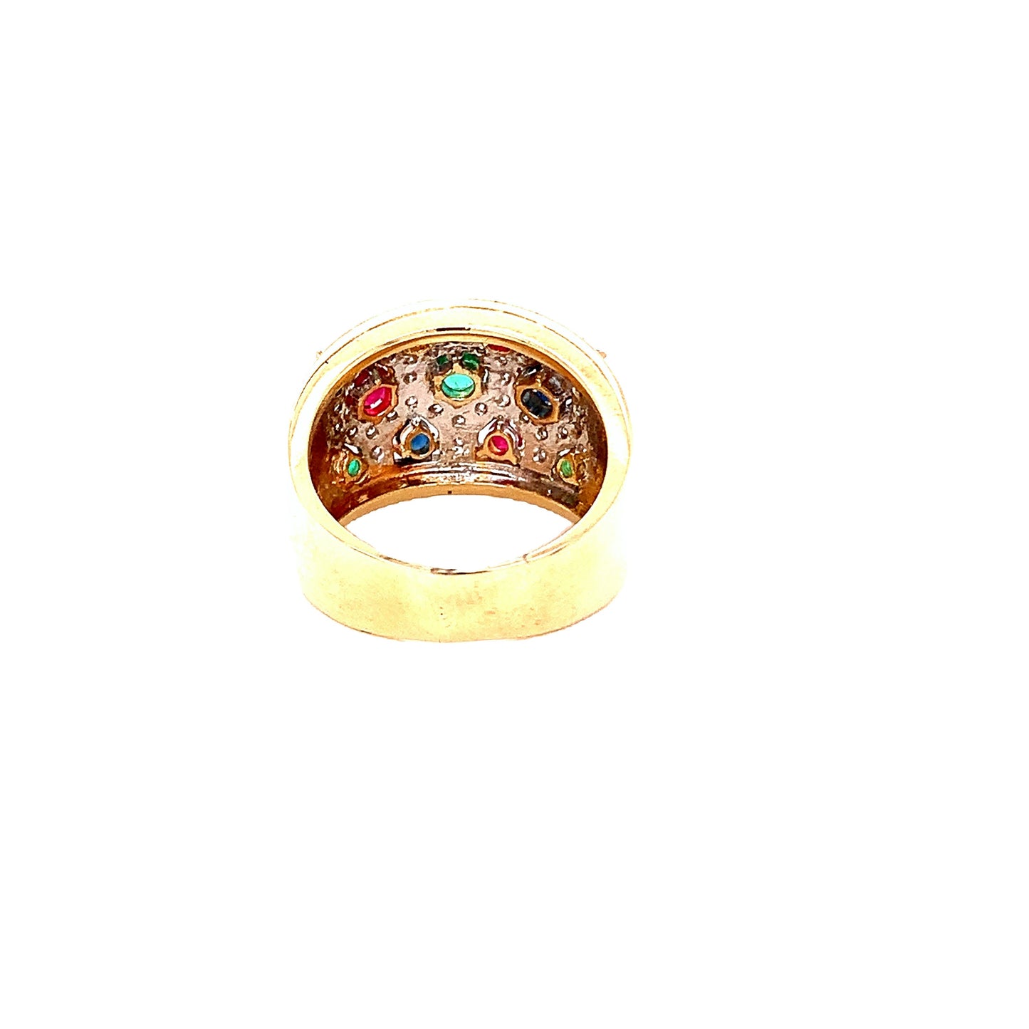 14KT Yellow Gold Multi-Stone Ring