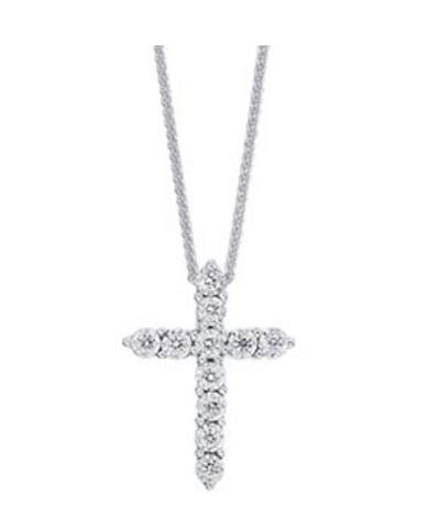 Silver Diamond Pendant