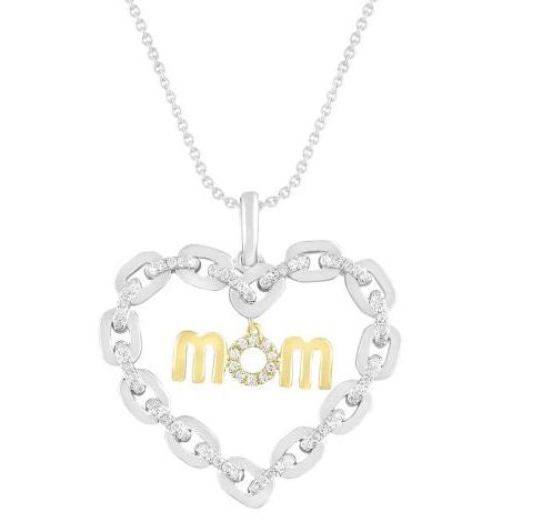 Mom Heart Pendant