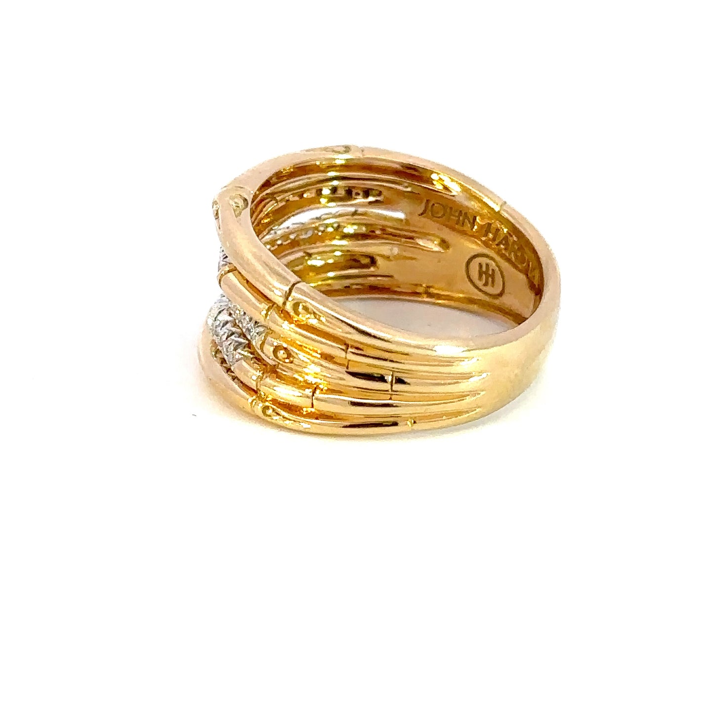 14kt yellow gold john hardy vintage ring