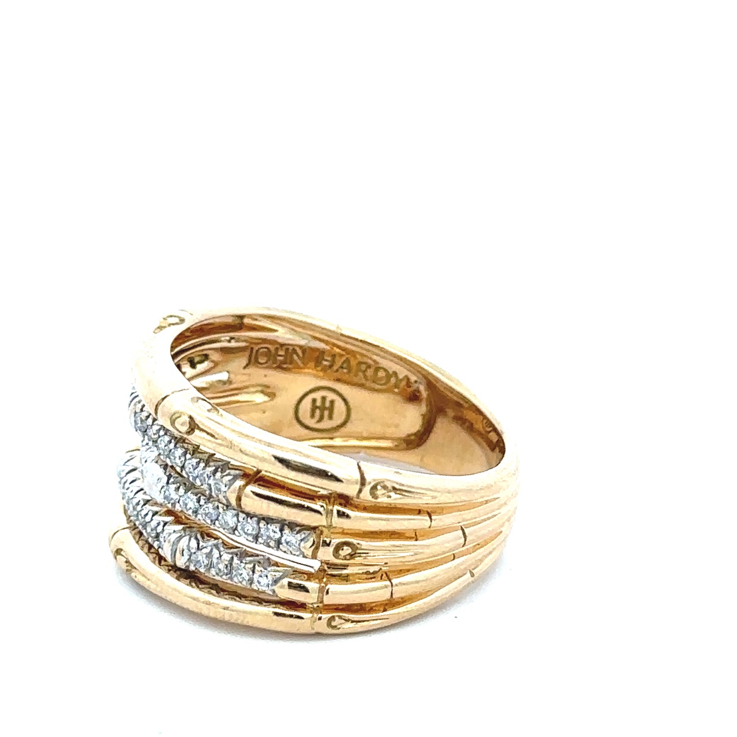 14kt yellow gold john hardy vintage ring