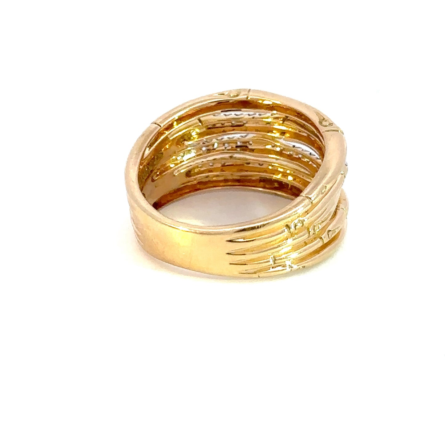 14kt yellow gold john hardy vintage ring