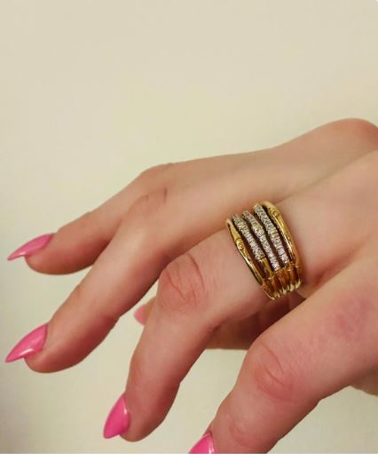 14kt yellow gold john hardy vintage ring