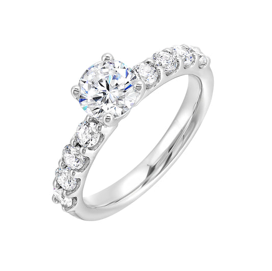 14KT Diamond Engagement Ring