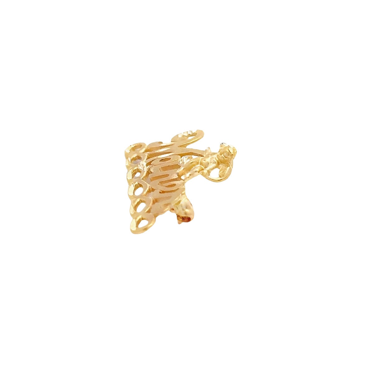 14kt Yellow Gold Mother Pin/ pendant with Angel