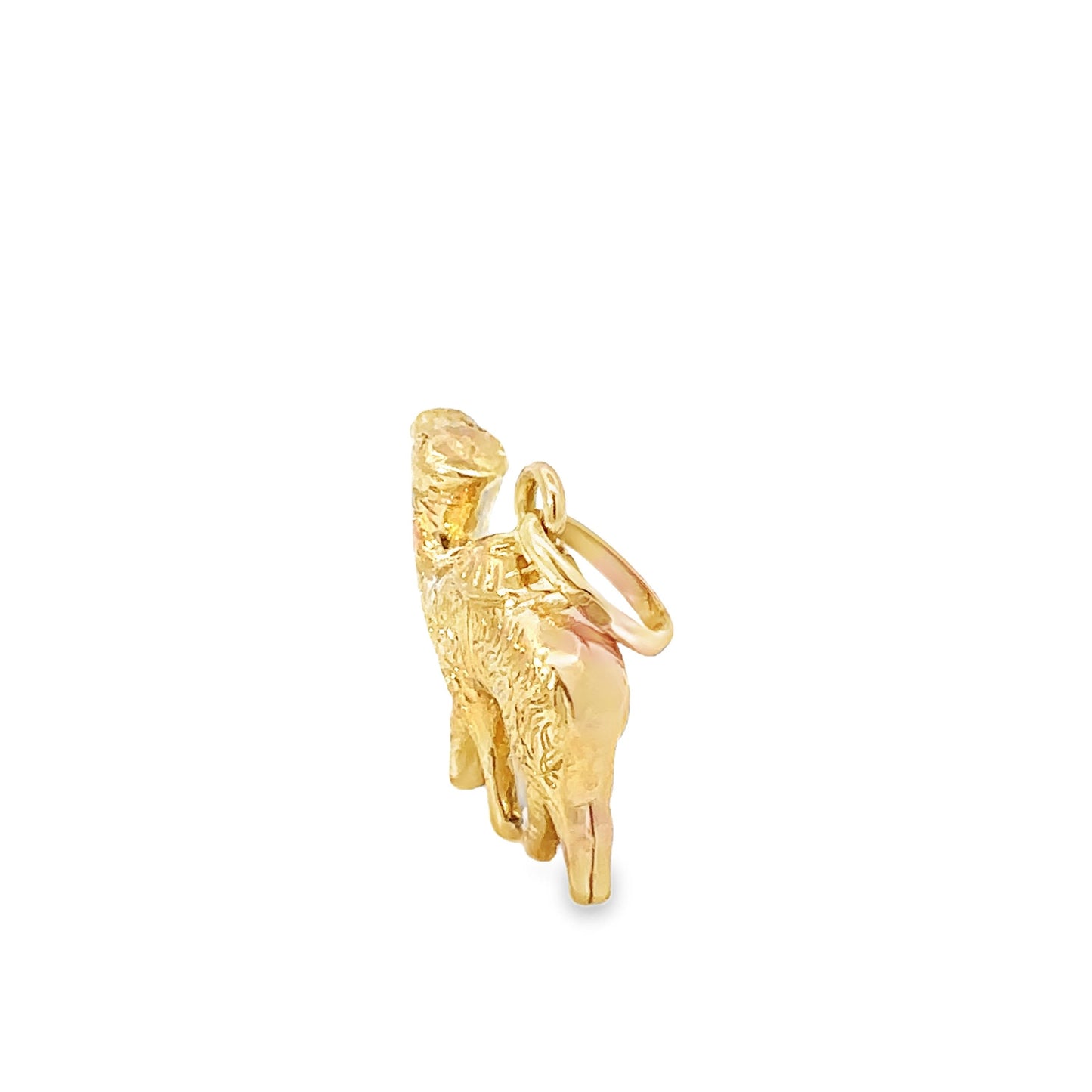 18kt yellow gold camel