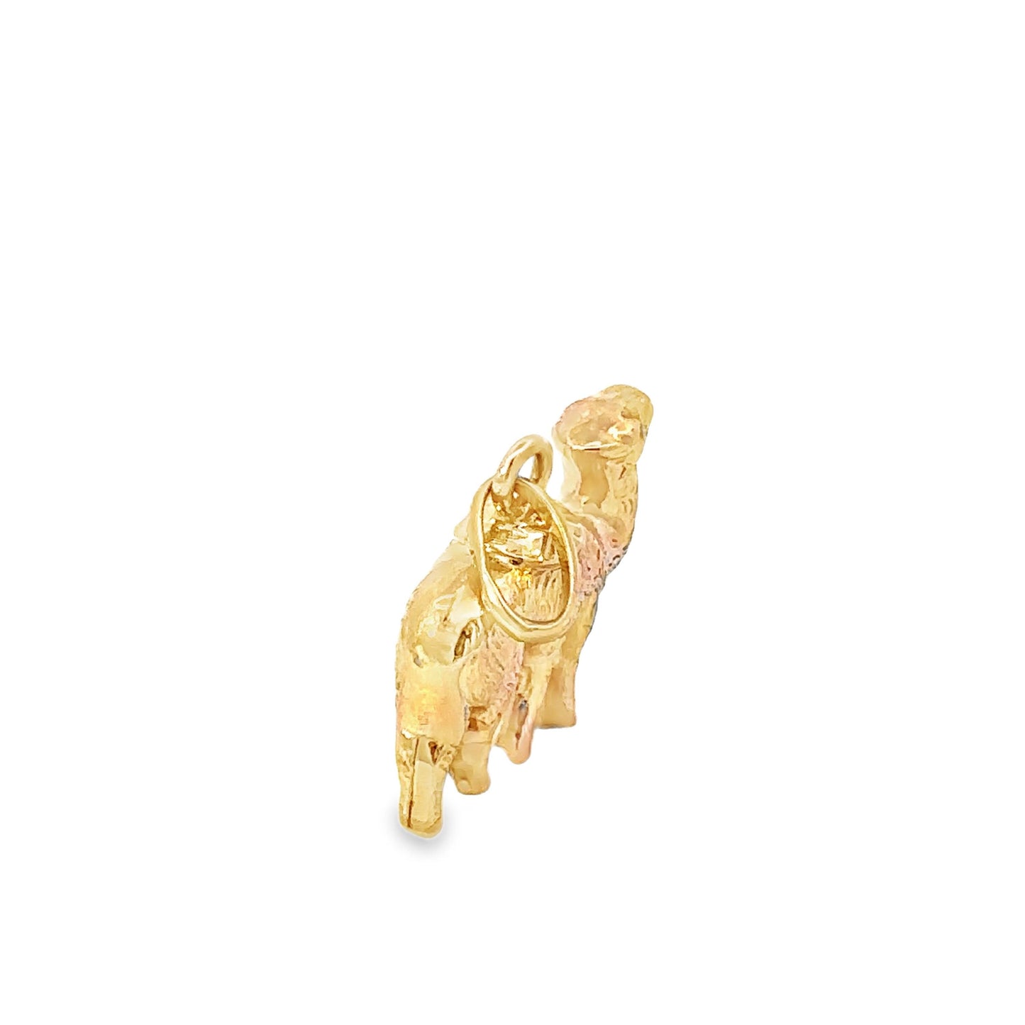 18kt yellow gold camel